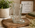 Vintage Libbey Clear Glass Boot Beer Mug